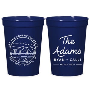 Wedding Favors Stadium Cups, Wedding Favors Plastic Cup, Wedding Beer Cup, Custom Wedding Stadium Cup, Custom Favors (156)