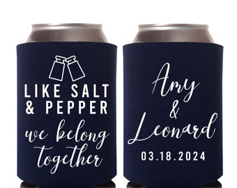 Personalized Wedding Favors, Custom Can Coolers Favor, Customized Can Coolers as Favors, Custom Wedding Can Coolers Gifts (210)