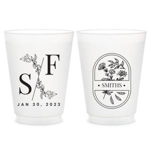Tazze glassate personalizzate, Tazze glassate per matrimonio, Tazze glassate per bomboniere, Tazze di plastica, Tazze di plastica personalizzate, Tazze di plastica per bomboniere (140)