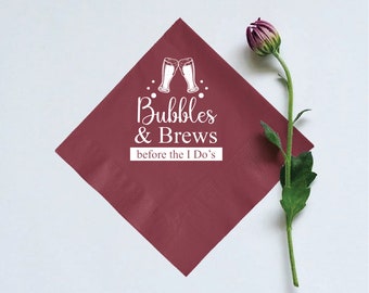Personalized Wedding Beverage Napkins, Custom Napkins for Wedding, Personalized Beverage Wedding Napkin Custom Favors (162)