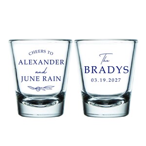 Cheers Shot Glass Wedding Favors, Personalized Wedding Favor, Customized Shot Glasses for Wedding, Customized Wedding Shot Glass Favor (309)
