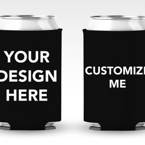 Custom Graduation Can Coolers, Personalized Graduation Coolers, Custom Can Coolers as Favor, Personalized Can Coolers For Graduation (217)