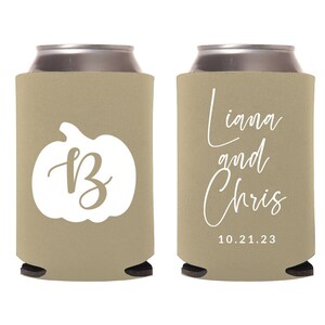 Thanksgiving Wedding Can Cooler Favors, Custom Can Cooler Thanksgiving Wedding Favors, Custom Beer Huggers Thanksgiving Wedding Favors (167)