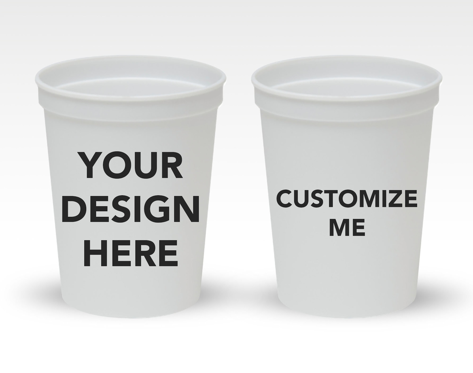 Personalized Stadium Cups, Custom Stadium Cups, Customized Stadium Cups, Custom Plastic Cup