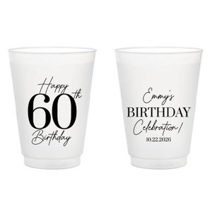 Bomboniere personalizzate con tazze glassate per il 60° compleanno, tazze glassate personalizzate per bomboniere per il 60° compleanno, bomboniere con tazze glassate per la festa del 60° compleanno (260)