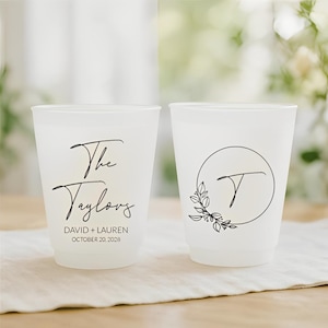 Tazze personalizzate per matrimonio glassate, Tazze personalizzate per matrimonio glassate, Tazze di plastica personalizzate Bomboniere per matrimonio, Bomboniere personalizzate per matrimonio, Tazze personalizzate (148)