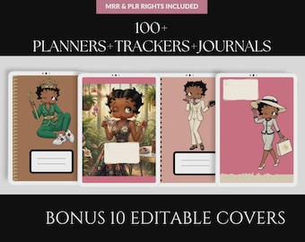 100+ Planer, Tracker, Journals |DFY Digitales Marketing Vorlagen | Master Wiederverkaufsrechte