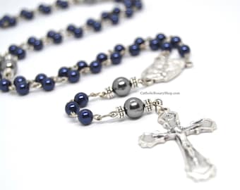 baptism rosary boy