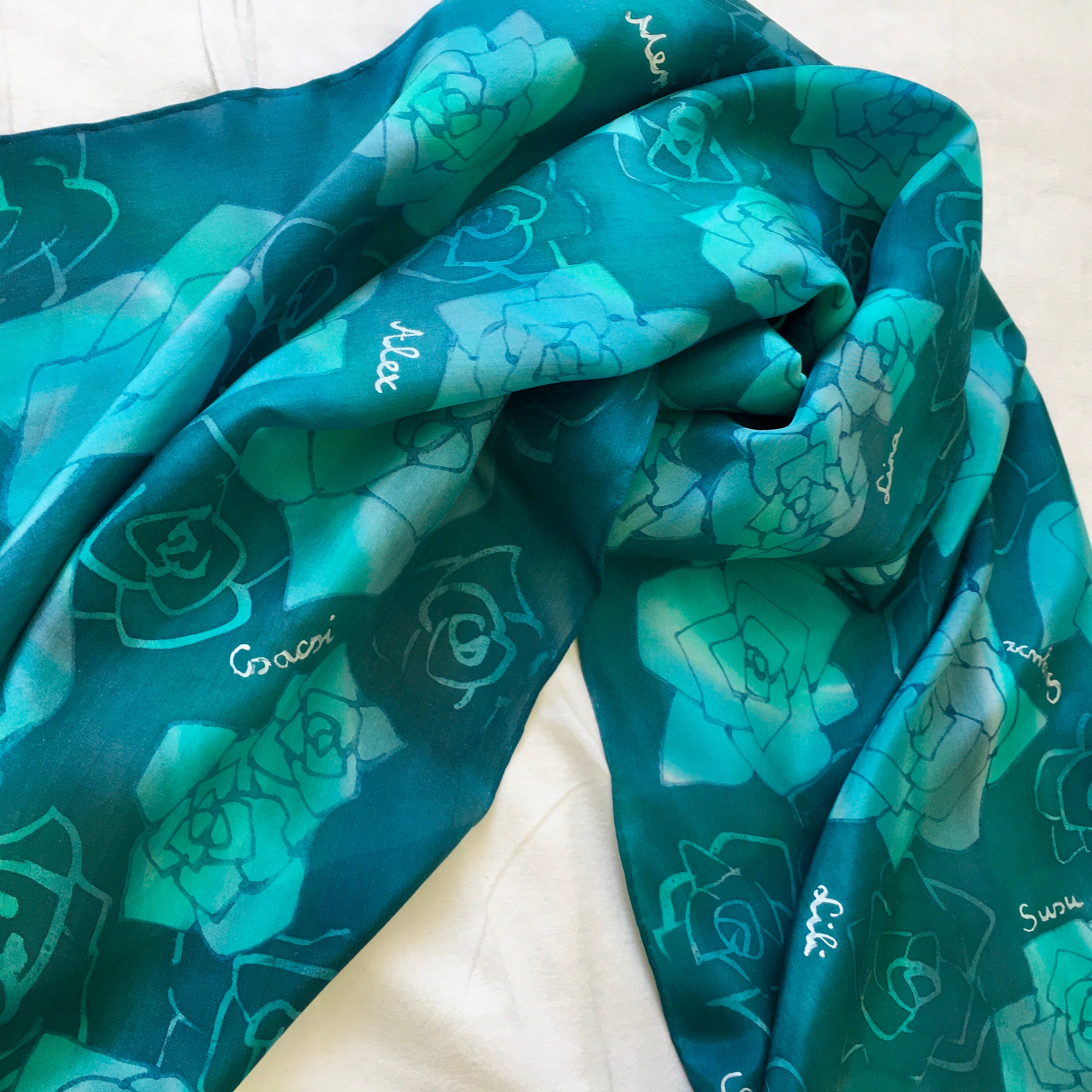 Custom Scarf Maker Custom Scarf Gift Design Printing With Logo