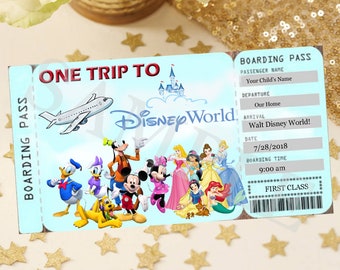 It's just a picture of Ambitious Free Printable Pretend Disney Tickets This is an image of Ambitious Free Printable Pretend Disney Tickets