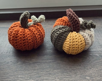 PDF Crochet Pumpkin Pattern - Easy Beginner Friendly