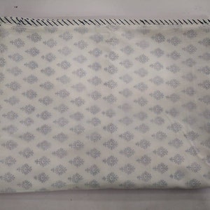 Handmade Cotton Dohar Quilt: Jaipuri Print, Queen/Twin/Baby Size