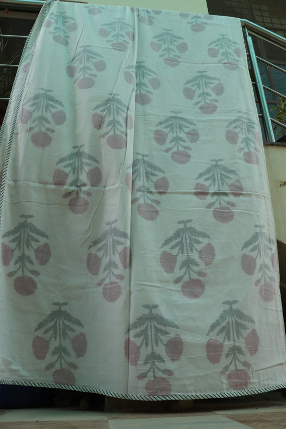 Hand Block Printed Dohar Quilt Blanket comforter Organic cotton finishing Throw Hand Block Printed Dohar Quilt Blanket comforter Organic cotton finishing Throw