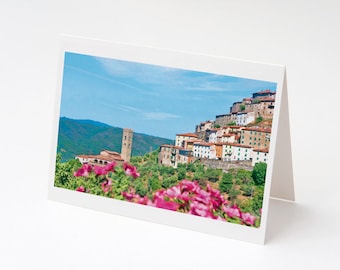 Greeting Card - Tuscan Village, Pietrabuona