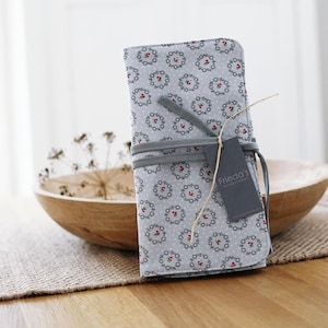 Globuli oprolbare etui homeopathisch medicijnkastje reismedicijnkastje zakmedicijnkastje cadeau voor vroedvrouw voor ca. 78 cilinders 1,5 g katoen