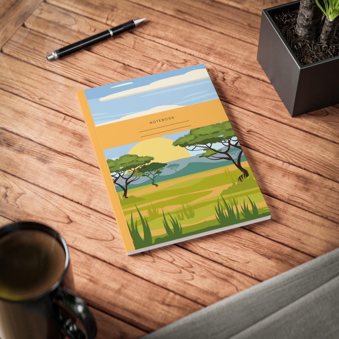 Nature-inspired A5 Softcover Notebook, Travel Journal, Gift for Nature ...