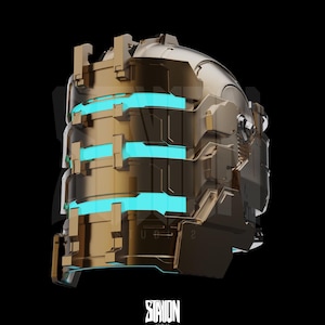 Dead Space Remake Inspired Level 3 Helmet 3D Printable File