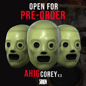 PRE-ORDER Slipknot Inspired All Hope Is Gone (AHIG) Corey Taylor Mask