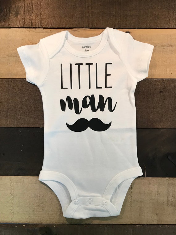 mustache onesie