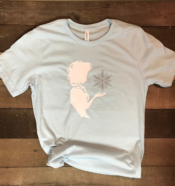 adult elsa shirt