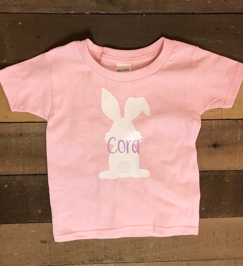 Custom Personalized Easter Bunny Shirts Easter Bunny Kids Easter Shirts Toddler Easter Shirts Easter Pastel Easter Shirts for Kids