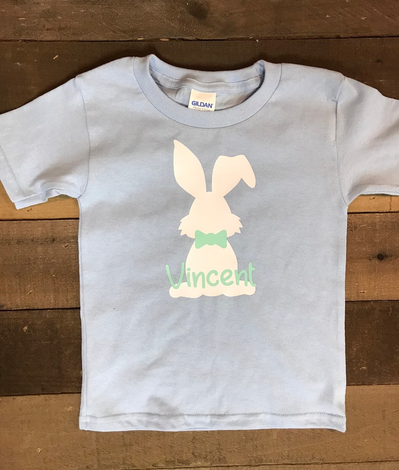 Custom Personalized Easter Bunny Shirts Easter Bunny Kids Easter Shirts Toddler Easter Shirts Easter Pastel Easter Shirts for Kids