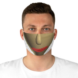 Baldis Mask Baldis Basics Face Mask Gamer Face Mask Breathable Face Mask Cloth Face Mask Elastic Ear Loops image 2