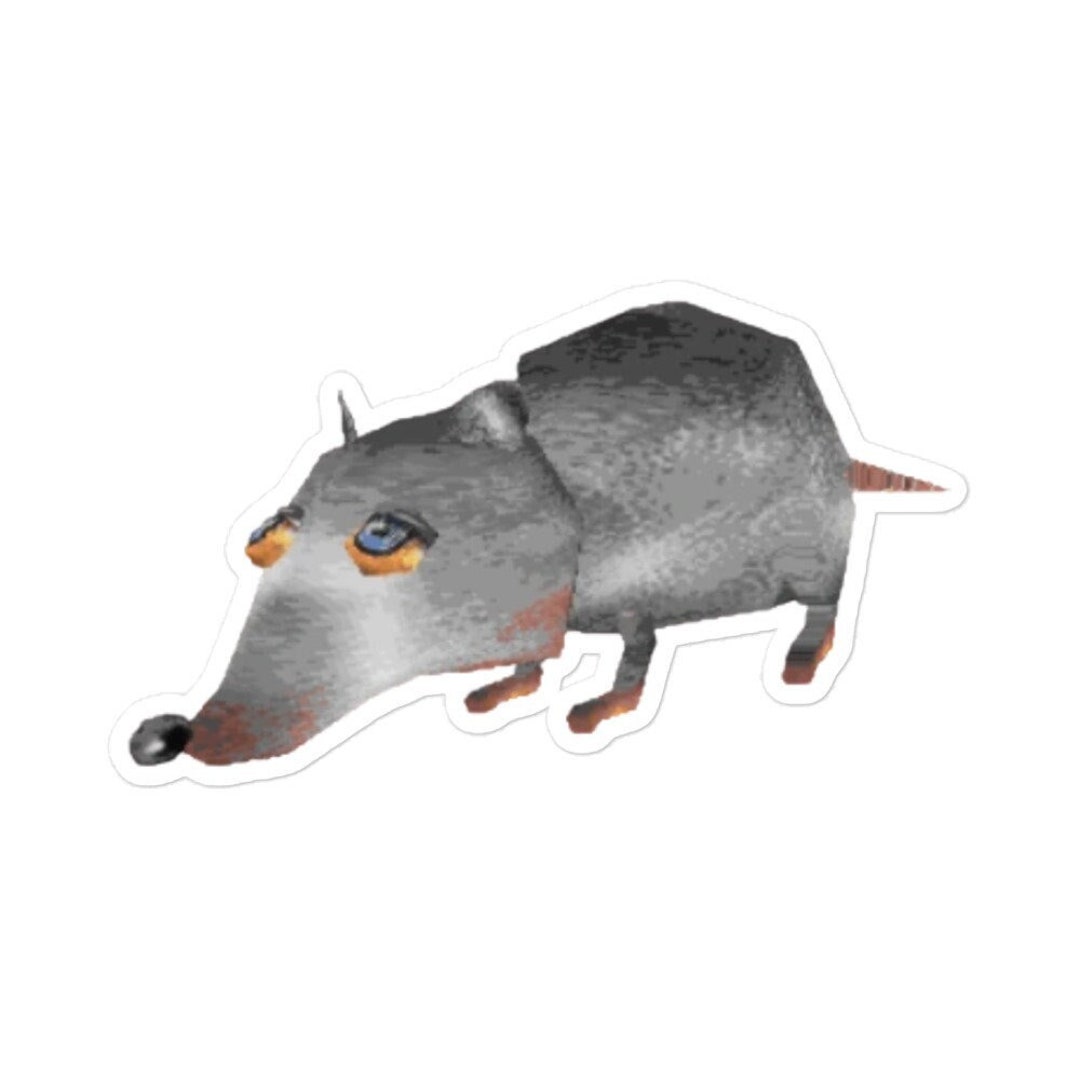 Giant Rat Sticker Jerma Giant Rat Sticker Jerma985 Sticker Etsy Australia