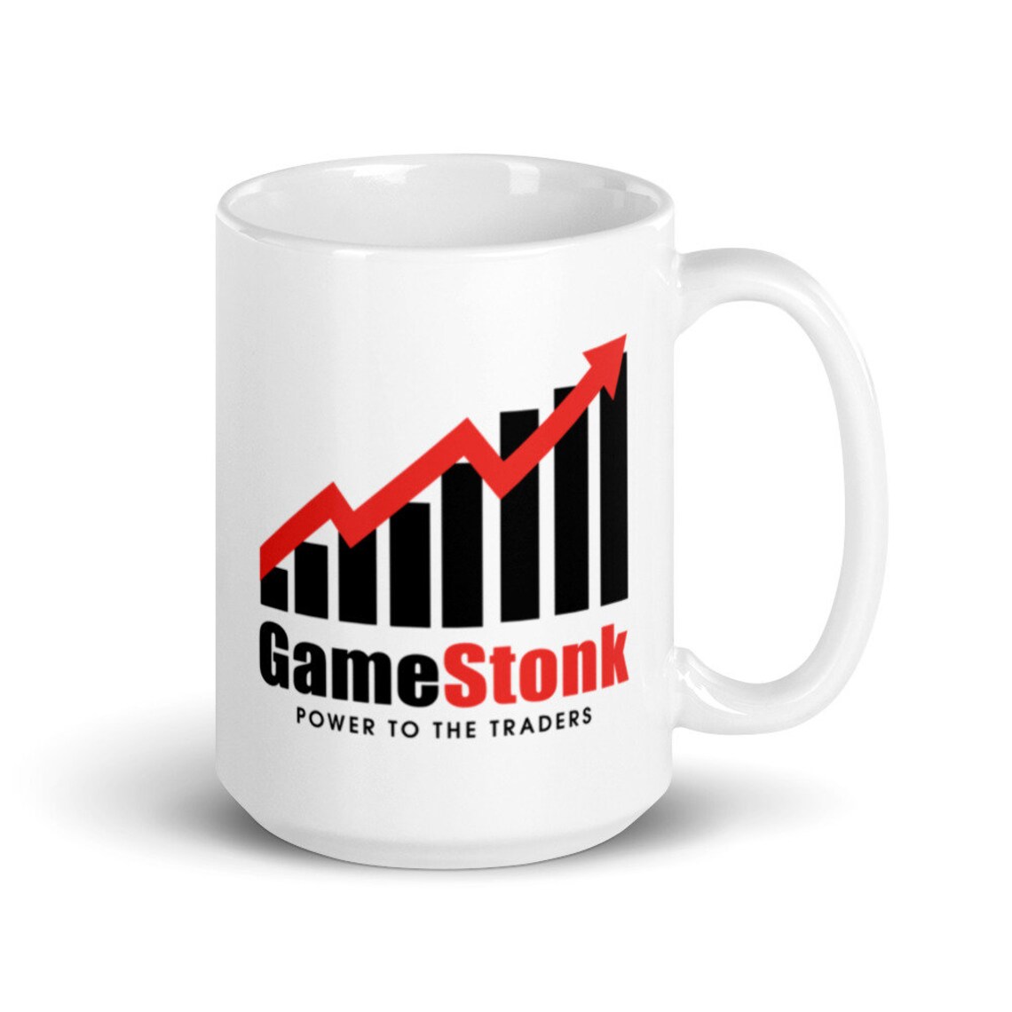 Gamestonk Coffee Mug Power To The Traders Mug Gamestop Etsy