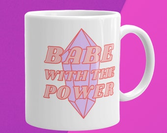 Taza de Babe With The Power / Regalo de la película Laberinto