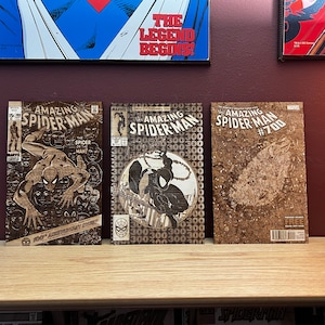 Spiderman Comic book covers