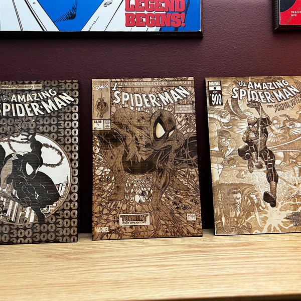 Spiderman Comic book covers