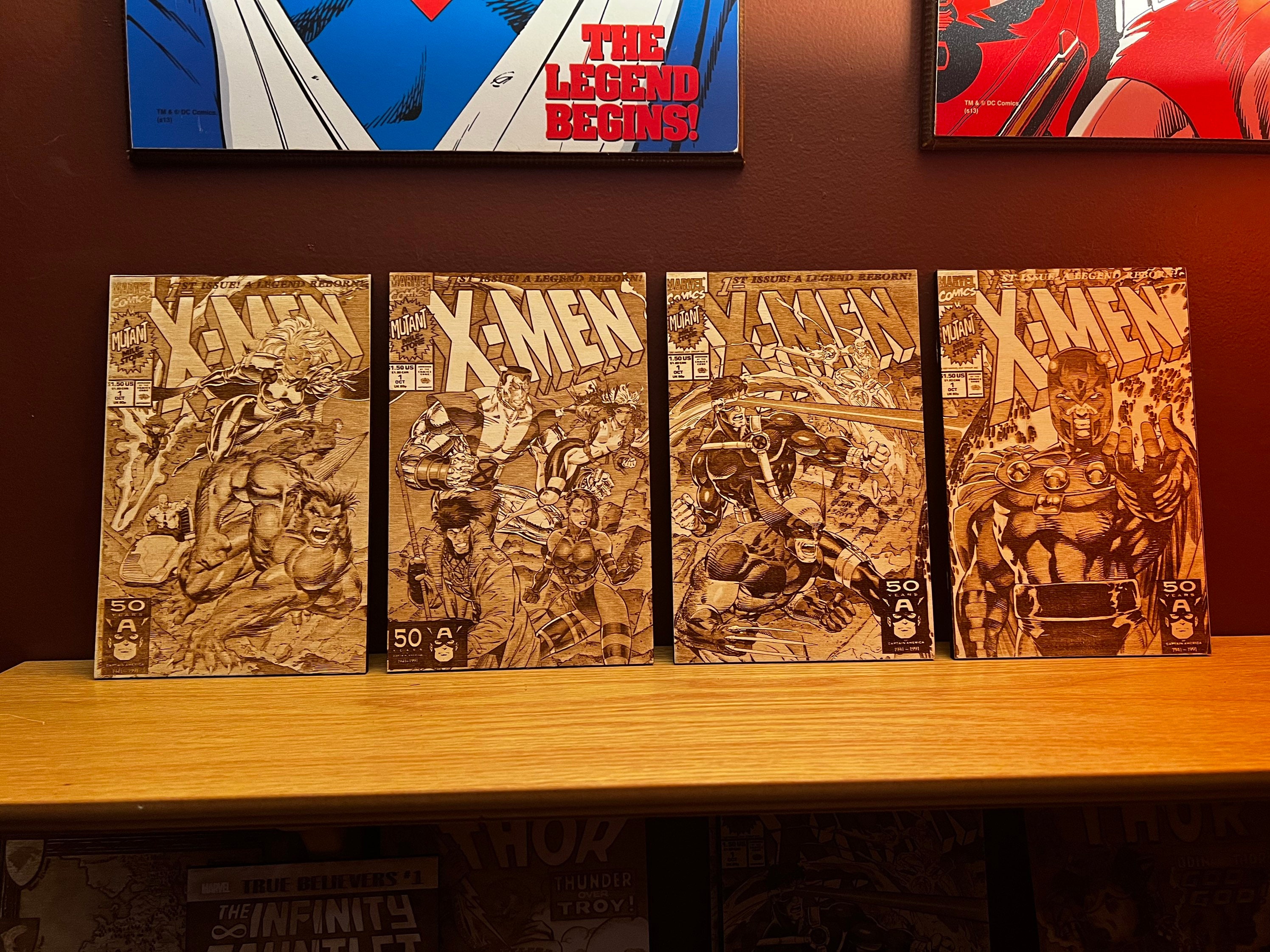 Jim lee x men poster - Etsy 日本