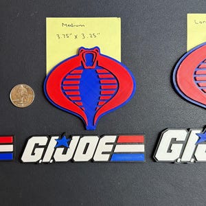 3D Printed GI JOE Cobra Logo
