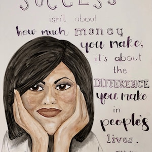 Michelle Obama inspirational quote - make a difference