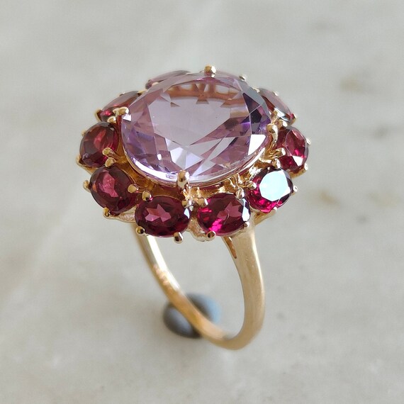 Garnet ring february birthstone ring deals