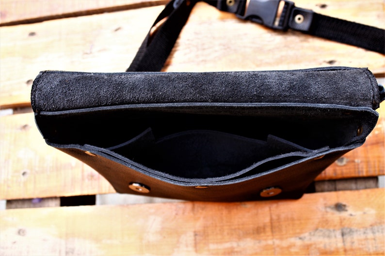 Painted Wallet Art Leather Belt Personalized Gifts Hand Painted Leather Waist bag for Woman Artwork
