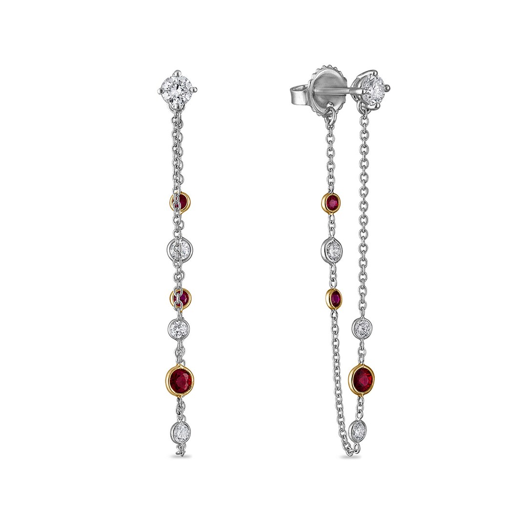 Unique Drop Earrings Custom Dangly Earrings by the Yard Etsy