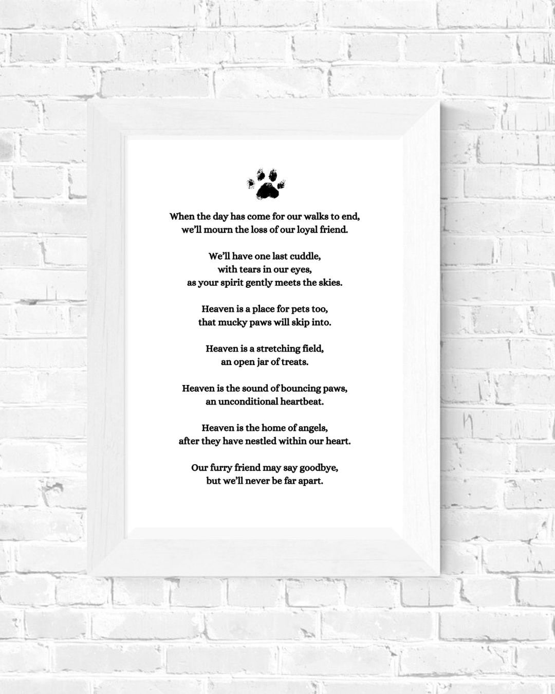 Dog Memorial Poem Pet Loss Poem Pet Loss Quote Heartfelt Dog Loss