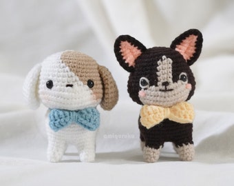 Crochet Pattern of Beagle and Terrier Puppy/ Dog Amigurumi (PDF)