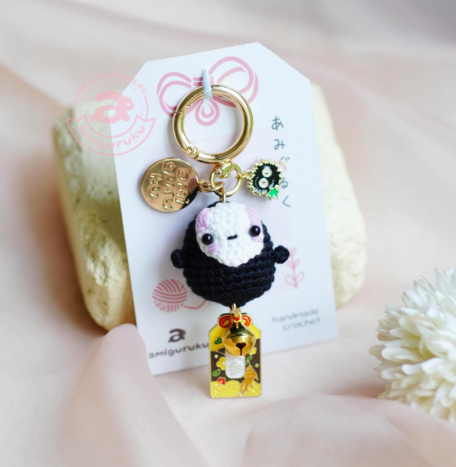 Totoro keychain crochet - Etsy 日本