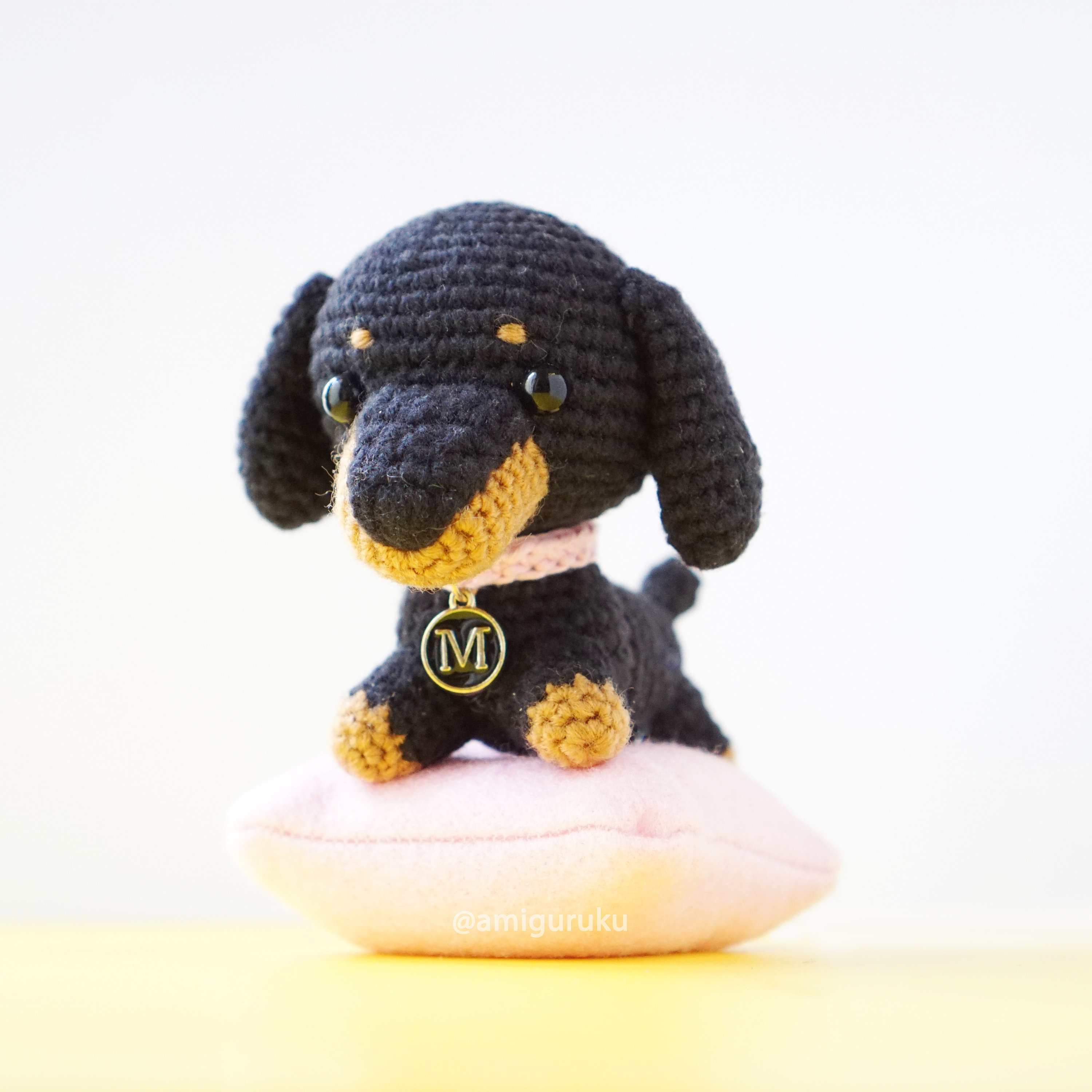 Crochet Pattern of Cute Dachshund Dog teckel Amigurumi Doll/ Etsy