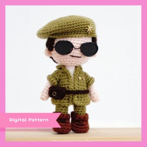 Crochet Pattern of Soldier Army Amigurumi/Plushies/Bagcharm (PDF)