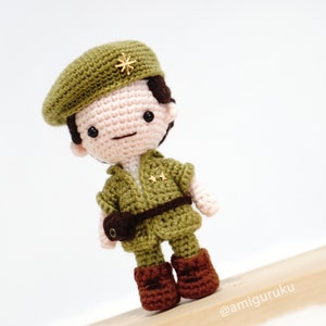 Crochet Pattern of Soldier Army Amigurumi/Plushies/Bagcharm PDF image 3