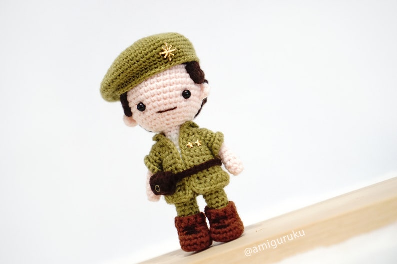 Crochet Pattern of Soldier Army Amigurumi/Plushies/Bagcharm PDF image 3