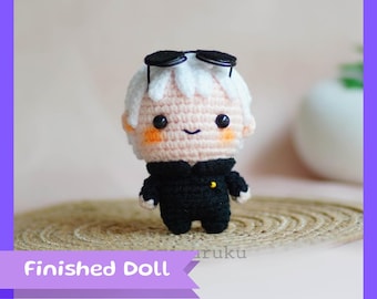 かぎ針編みの五条悟人形: 呪術廻戦風あみぐるみぬいぐるみ - Etsy 日本