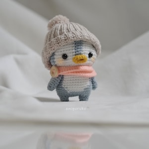 Crochet Pattern of The Lost Baby Penguin Amigurumi/ Plushie Doll/ Bagcharm PDF zdjęcie 4