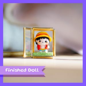 Straw Hat Pirate Micro Crochet
