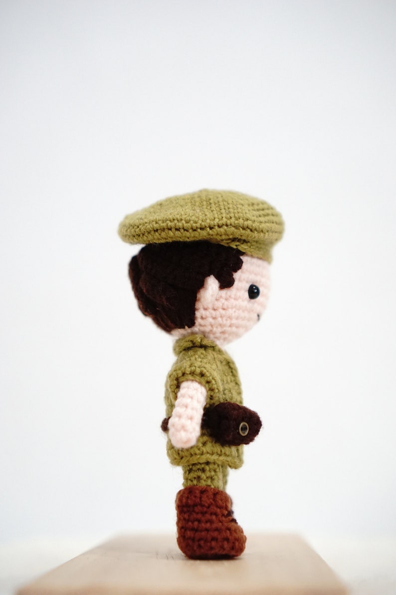 Crochet Pattern of Soldier Army Amigurumi/Plushies/Bagcharm PDF image 6