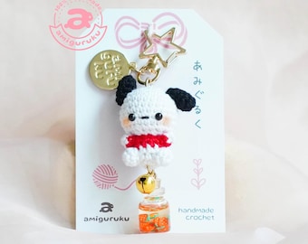 Amigurumi Crochet Keychain Kawaii Puppy (Actual Keychains)